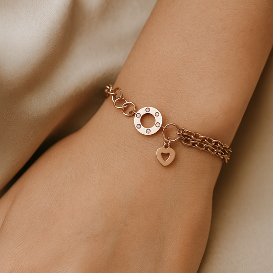 Rosegold Chain Bracelet