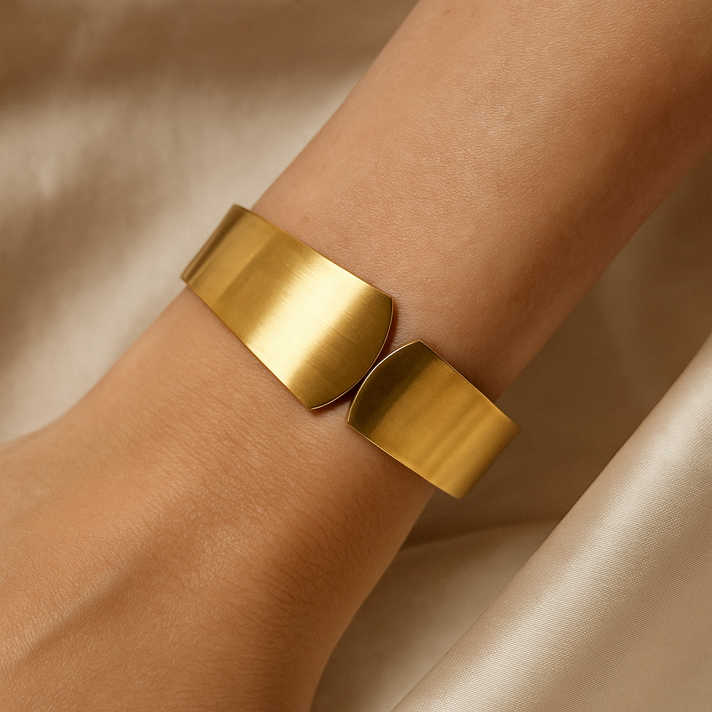 Golden Cuff Bracelet