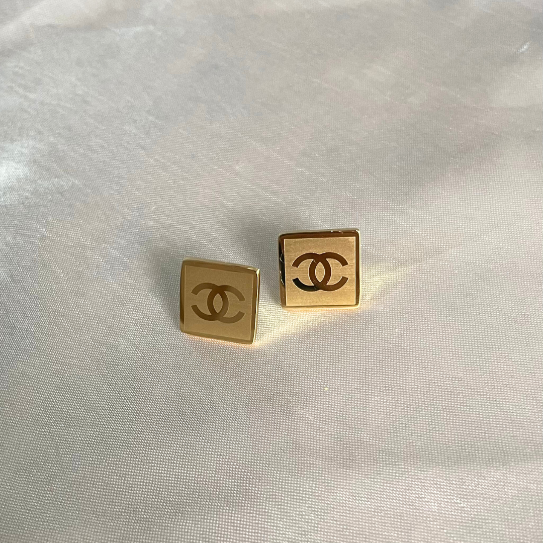 Chanel Golden Studs
