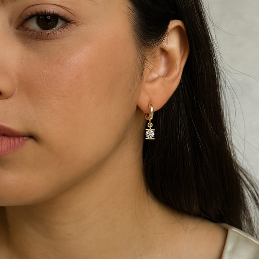 Elegant Stone Earring