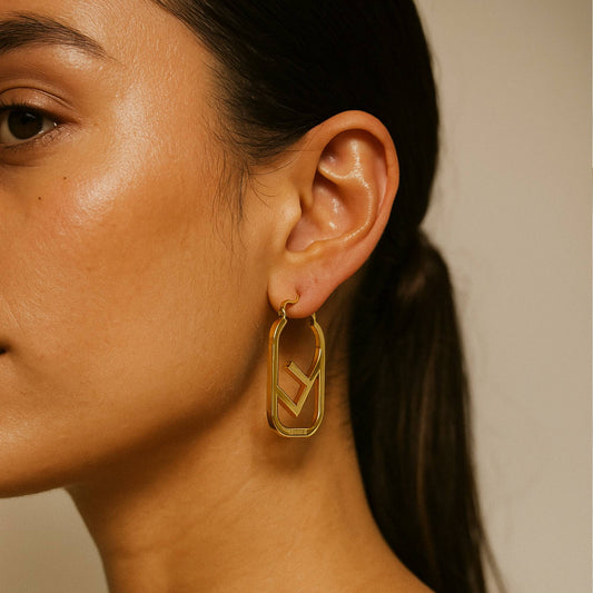 Luxe Fendi Earrings