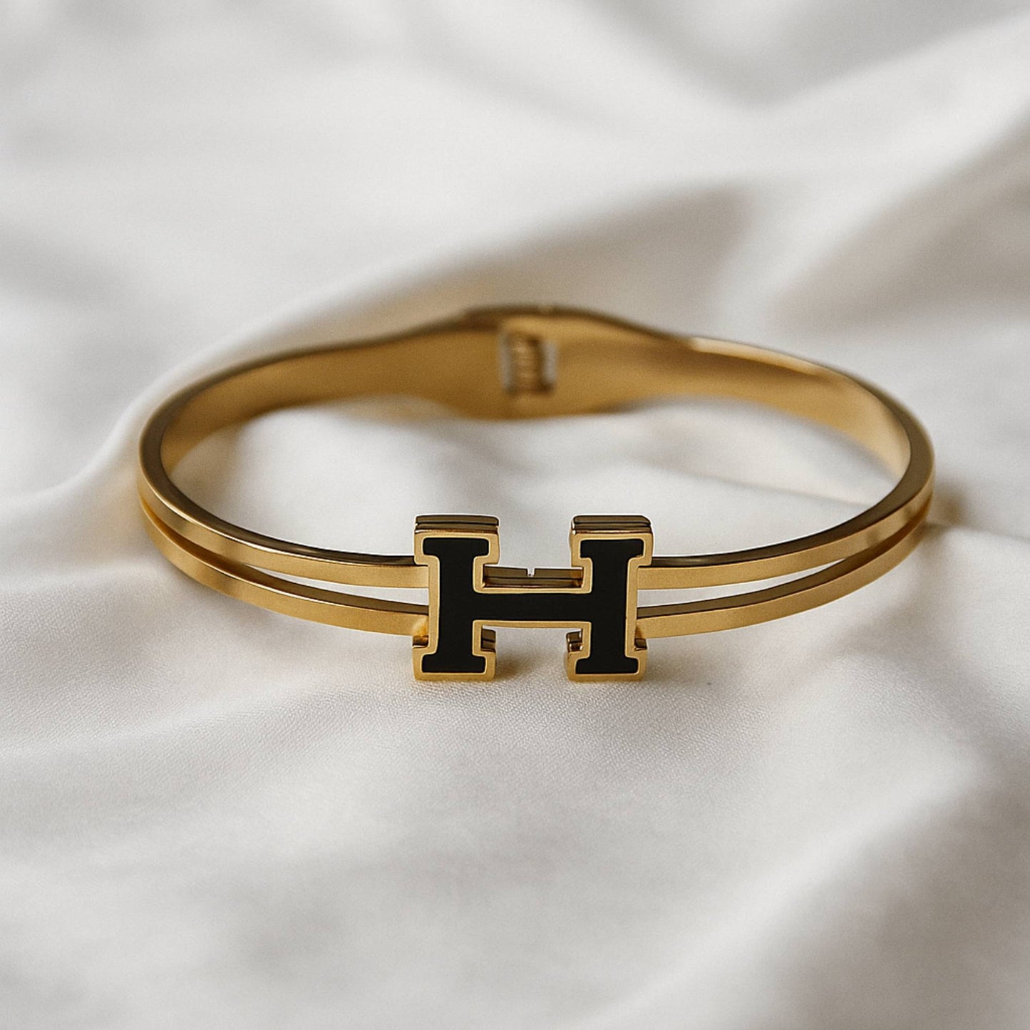 Signature H Cuff Bracelet