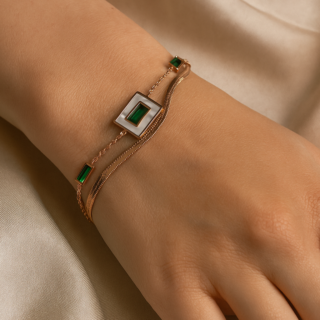 Emerald Green Bracelet