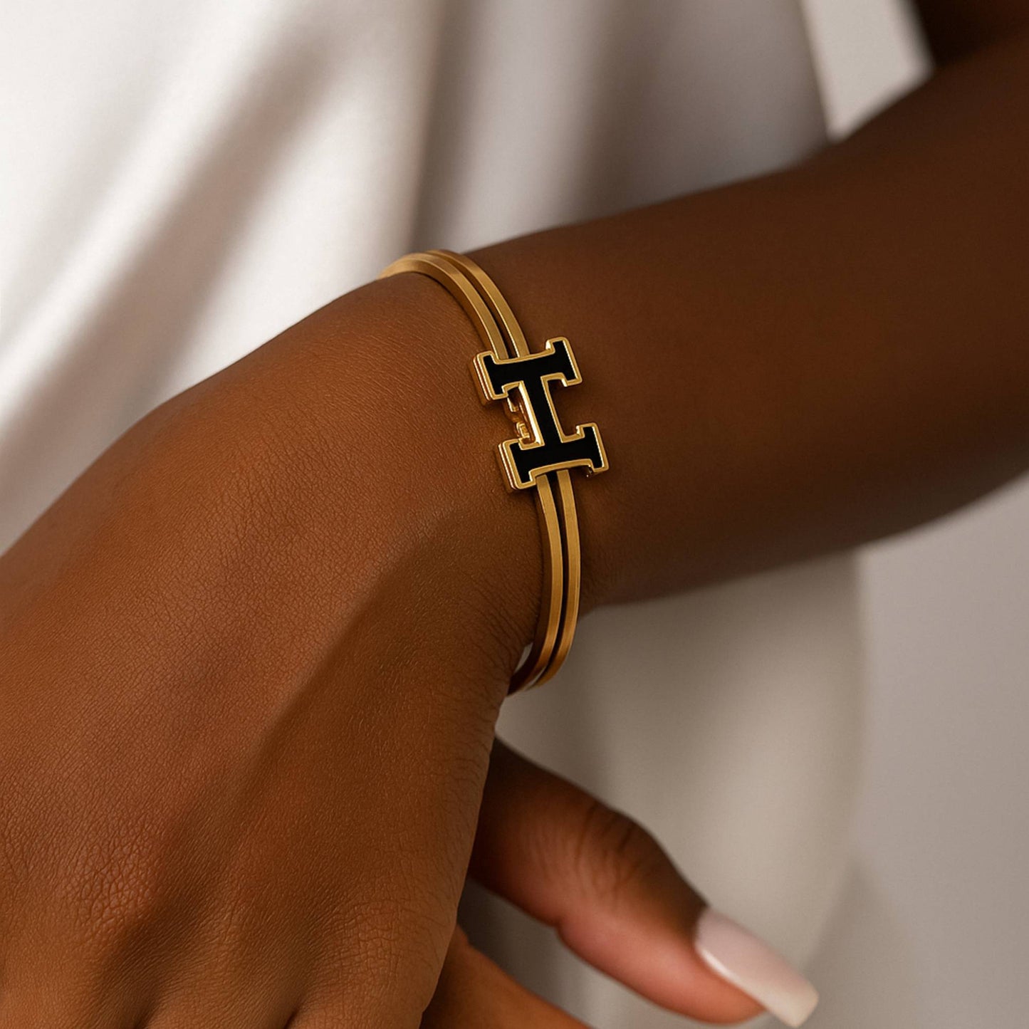 Signature H Cuff Bracelet
