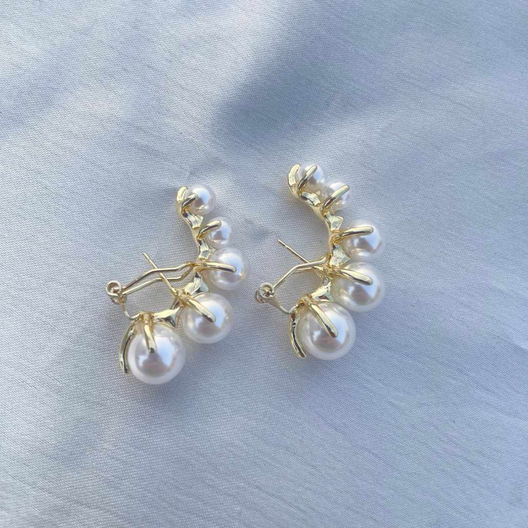 Pearl Beaded Earring