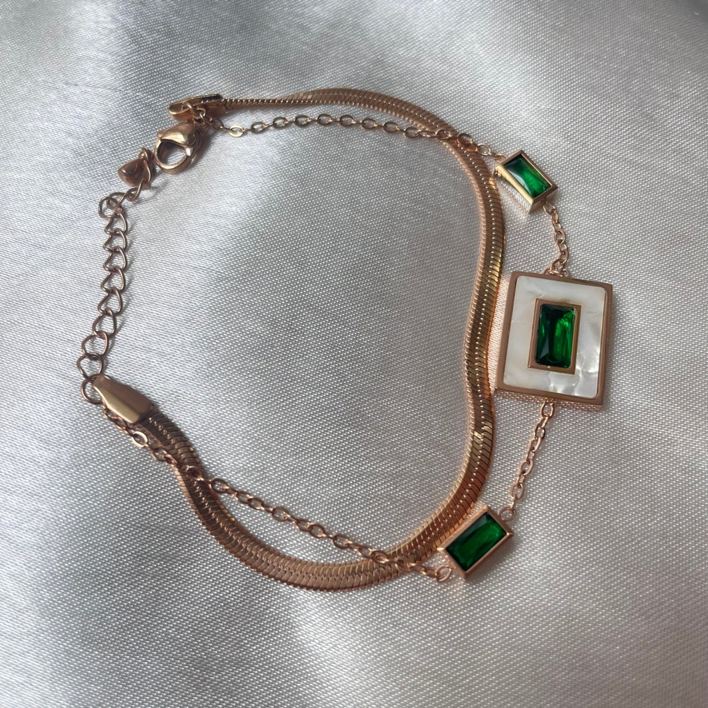Emerald Green Bracelet