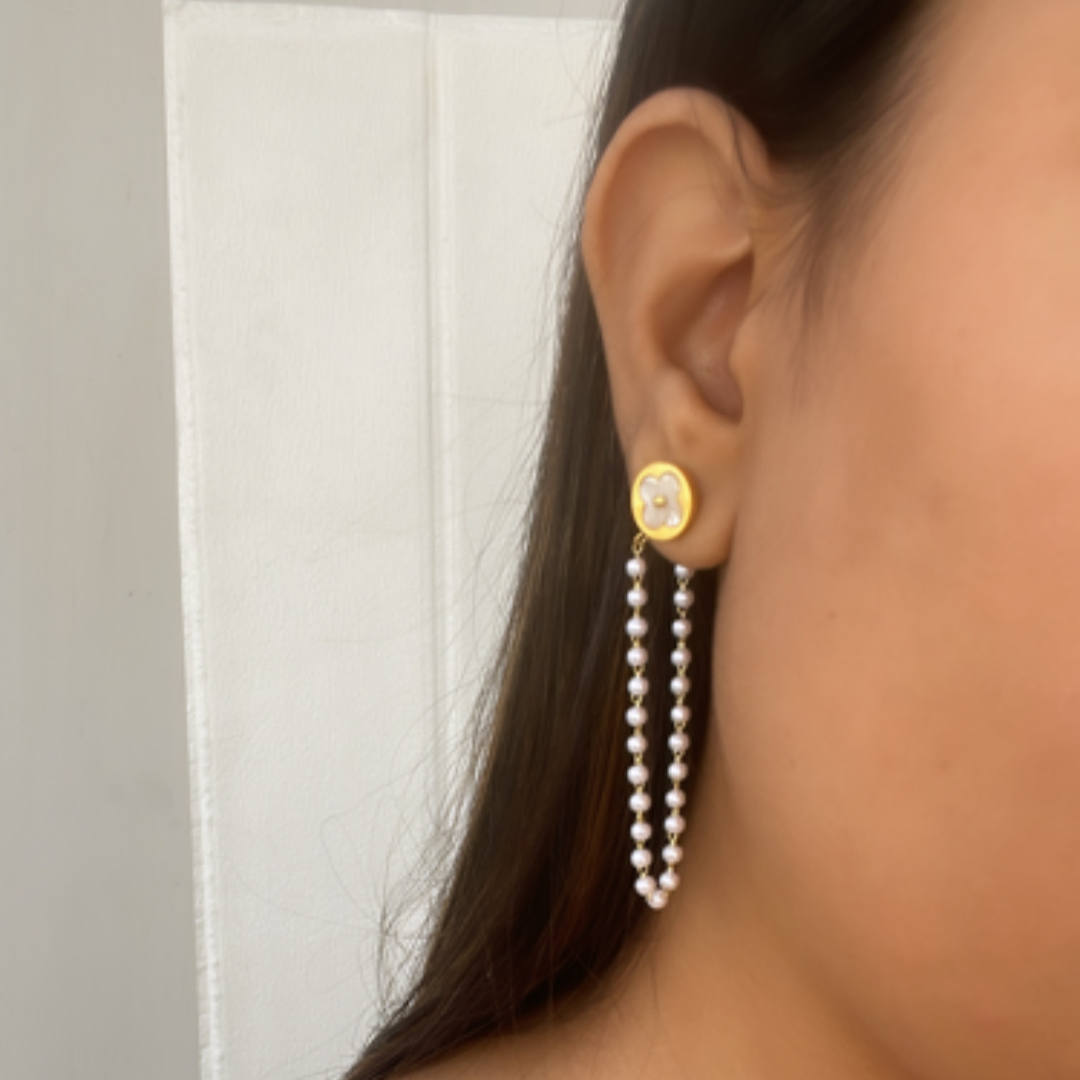 Pearl Drop Earrings